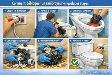 Comment débloquer un sanibroyeur en quelques étapes simples ?