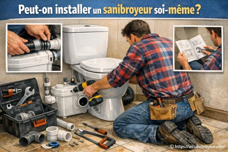 Peut-on installer un sanibroyeur soi-même ?