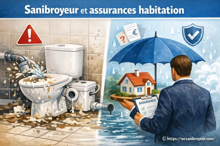 Sanibroyeur et assurances habitation : que couvre votre contrat ?