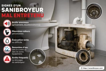 Signes d’un sanibroyeur mal entretenu à ne pas négliger