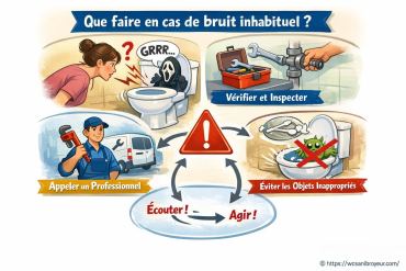 Que faire en cas de bruit inhabituel dans votre wc sanibroyeur ?