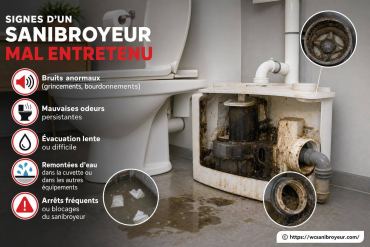 Signes d’un sanibroyeur mal entretenu à ne pas négliger