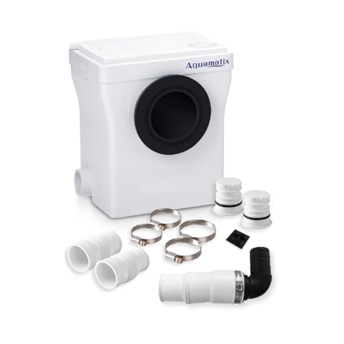 Aquamatix Cubo 400W Broyeur Sanitaire 110L/min Pompe de Rele