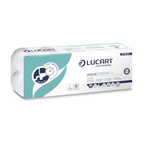 Lucart Professional, AquaStream 10, papier hygiénique en rou