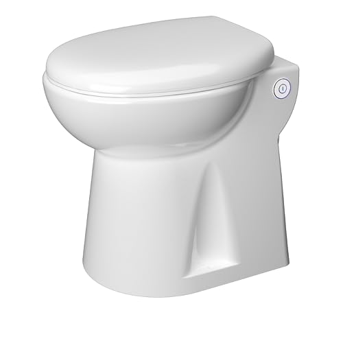 Aquasani Compact - WC à Poser avec Broyeur Intégré|WC broyeu