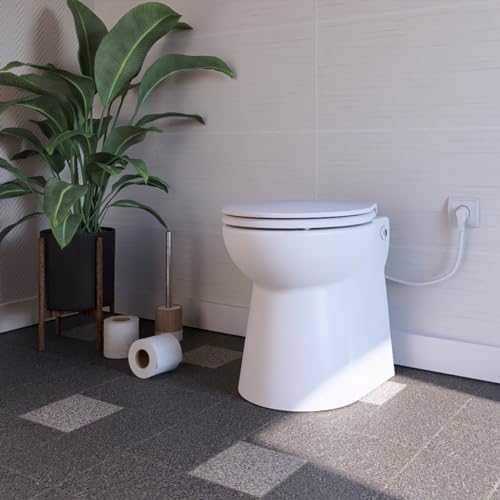 SANIPRO Setsan C WC avec broyeur intégré Blanc
